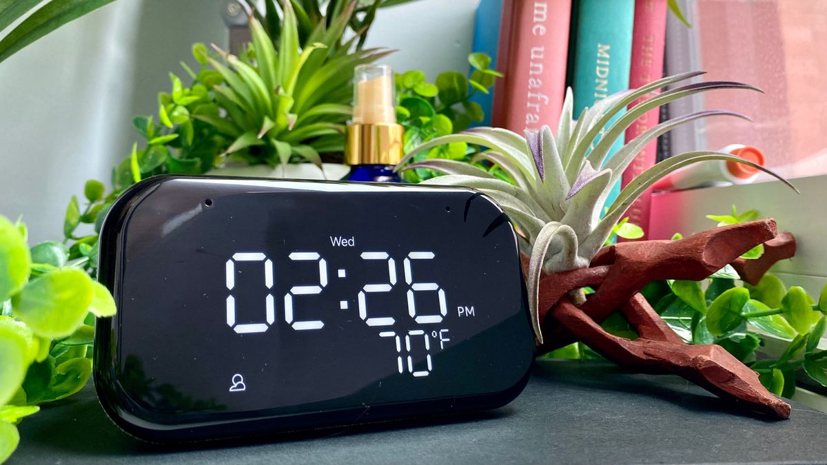 Lenovo Smart Clock Essential review Tom's Guide