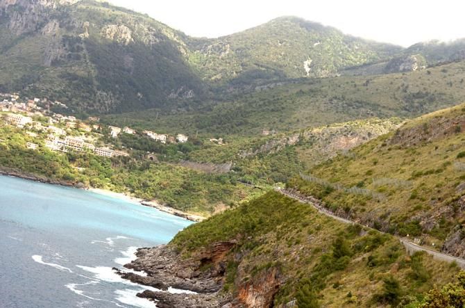 Beautiful scenery during stage 4 of the Giro d'Italia