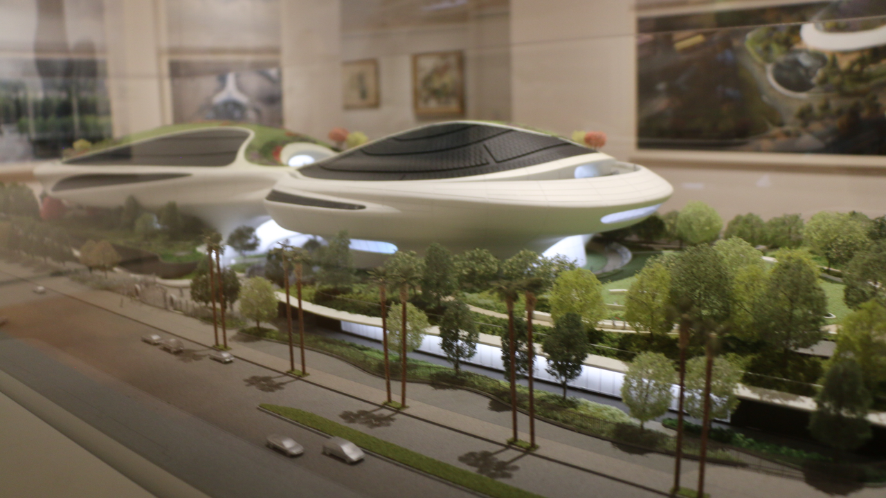Stills from the Lucas Museum of Narrative Art.