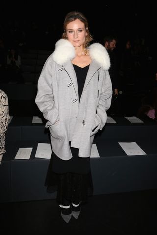 Diane Kruger At New York Fashion Week