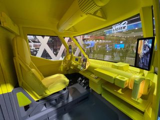 Interior of the Renault Estafette Concept