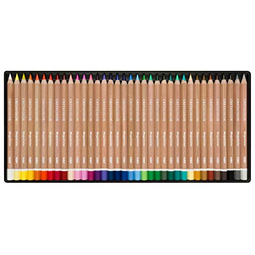 Cretacolor Megacolor Tin Set, Set of 36, Multi