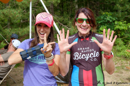 Left, Sonja Looney, Right Danielle Musto