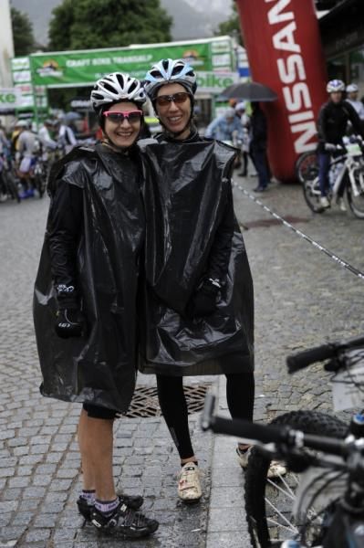 The weather was far from ideal for stage 5