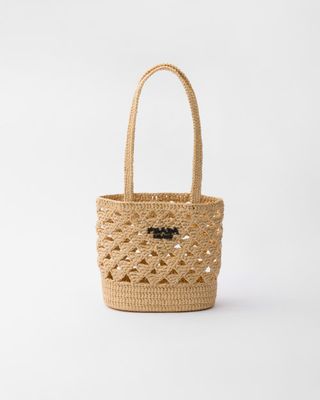 Prada, Crochet Tote Bag