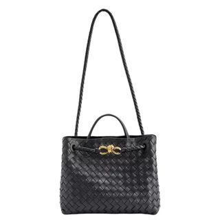 Bottega Veneta Andiamo intrecciato leather top-handle bag