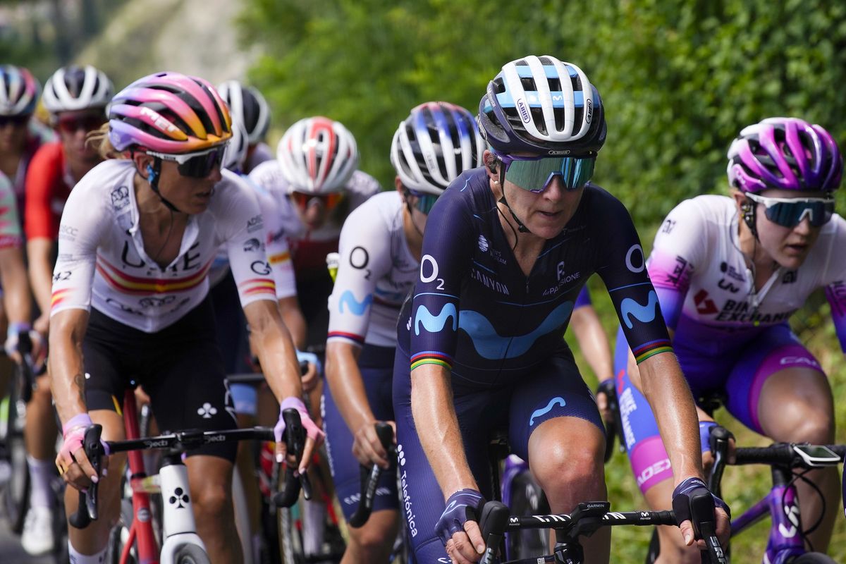 Giro d'Italia Donne 2022 - 33rd Edition - 4th stage Cesena - Cesena 120,9 km 04/07/2022 - Annemiek Van Vleuten (NED - Movistar Team) - photo Massimo Fulgenzi/PMG Sport/SprintCyclingAgency&Acirc;&copy;2022