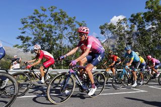 Hugh Carthy (EF Pro Cycling) would relish the opportunity to get away in a breakaway in the mountains, but will circumstances – and team leader Rigoberto Uran – allow it?