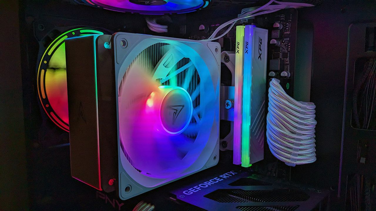 Allied Stinger-A Gaming PC CPU cooler and RAM with RGB