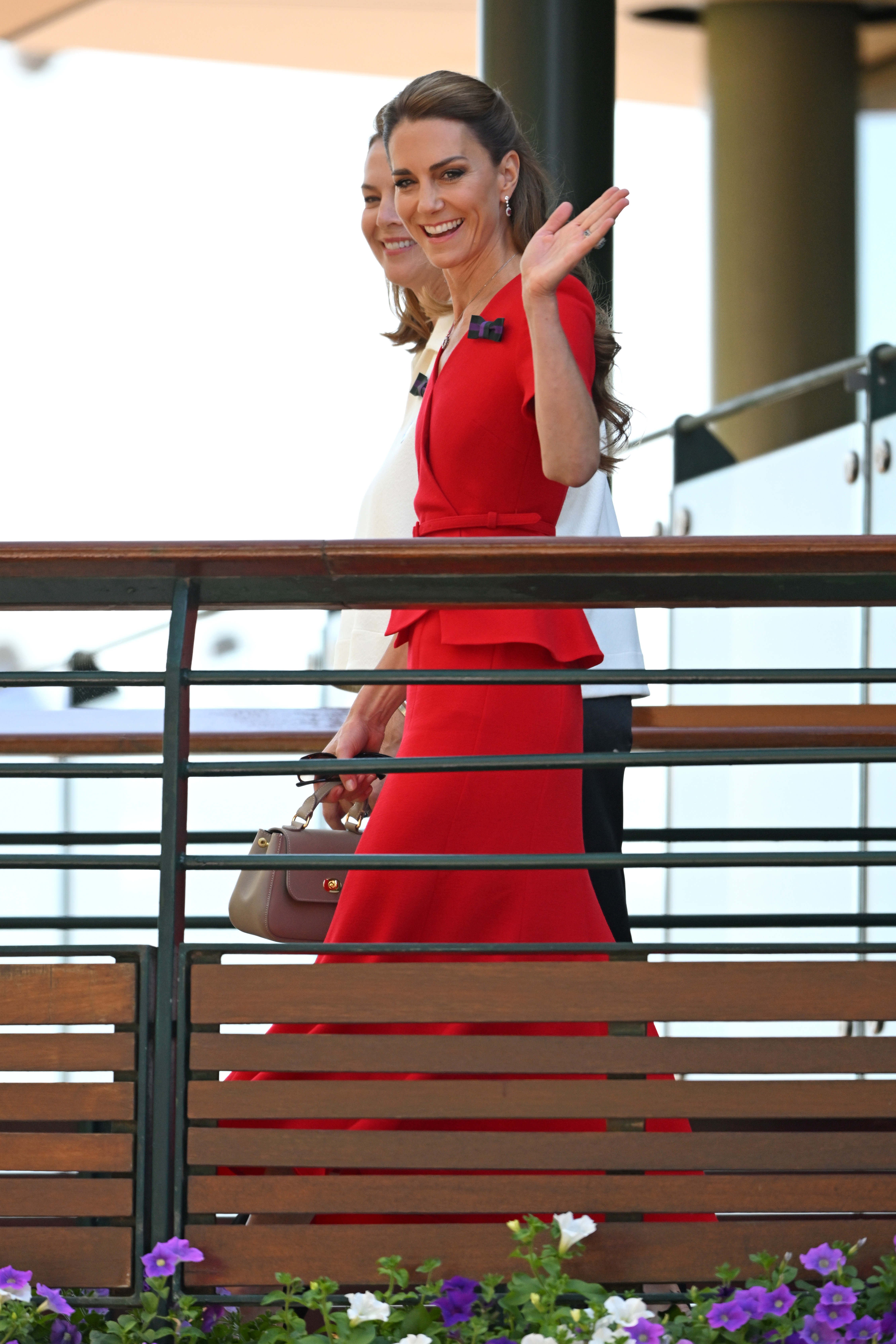 Princess Kate wears a red outfit to Wimbledon's Women's Singles Final on July 11, 2026