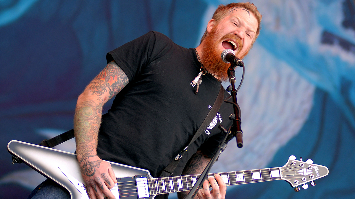 Brent Hinds of Mastodon during The Carling Weekend: Reading Festival - Day 3 in Reading, Great Britain