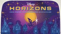 logo for D23's Horizons Disney Experiences Showcase