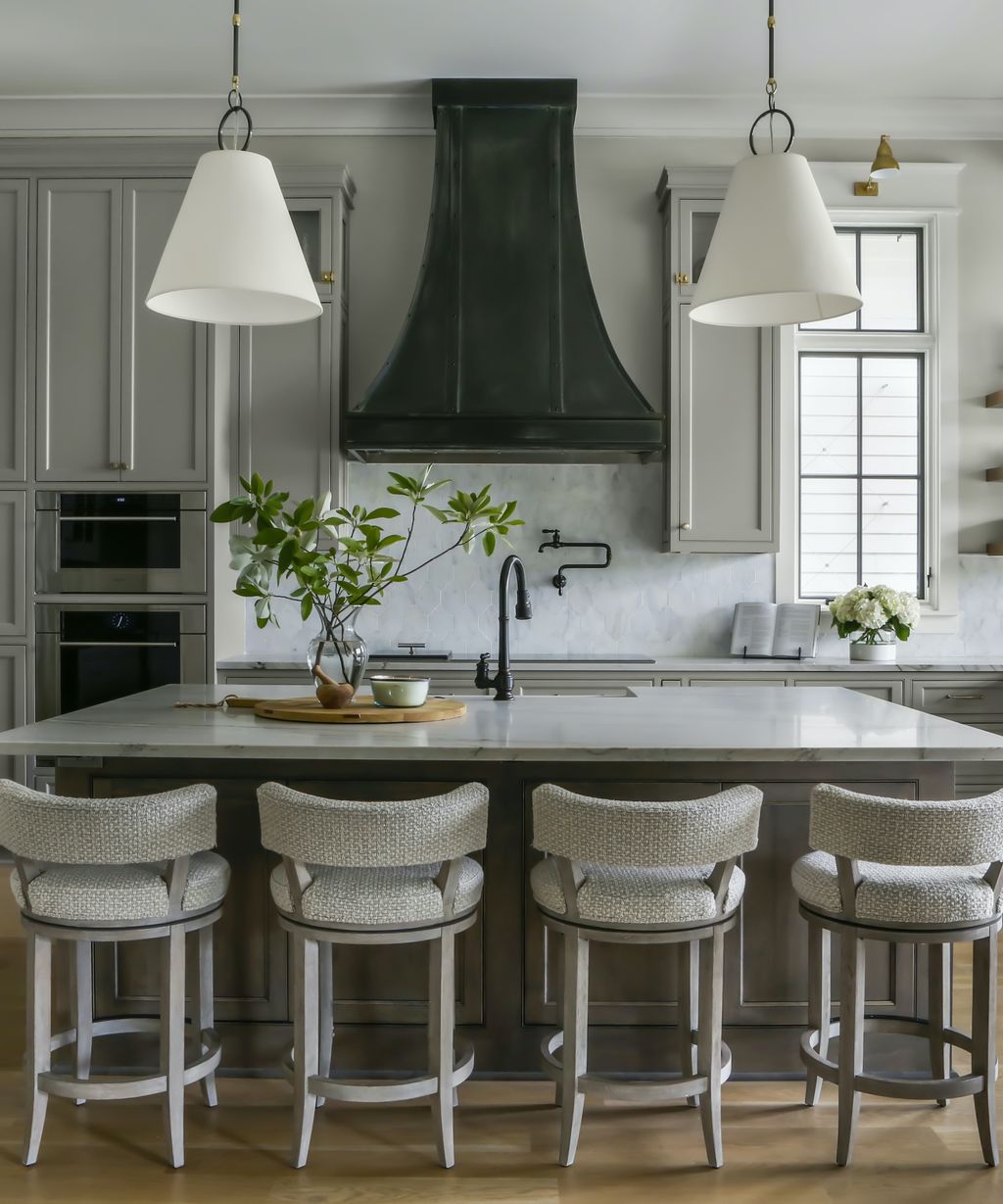 View of Small gray kitchen ideas – 10 ways this elegant shade can uplift a ...