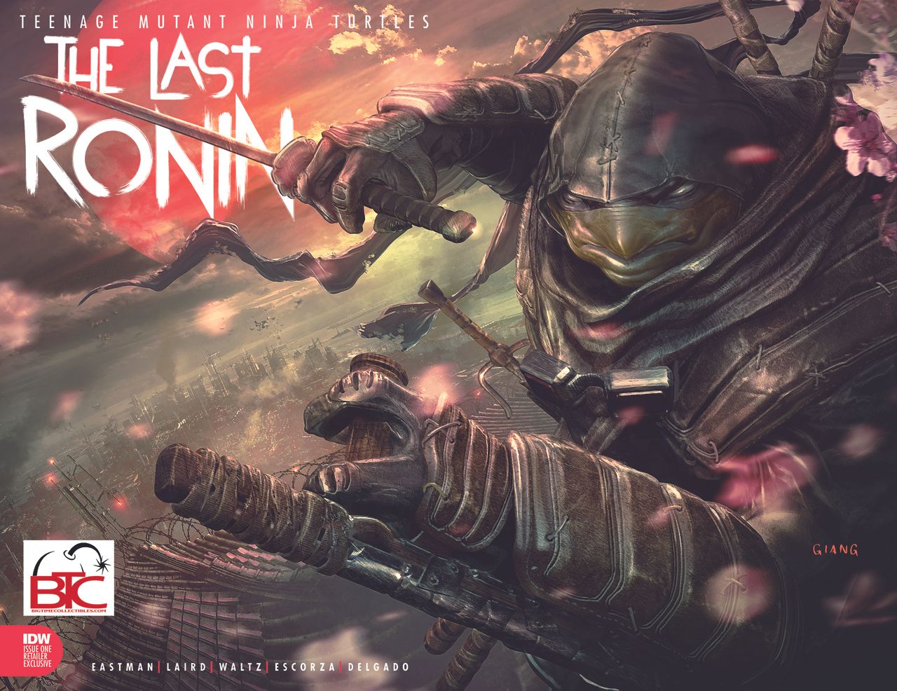 TMNT: The Last Ronin #1 cover