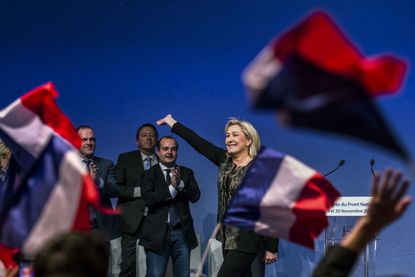 Marine Le Pen is leading a movement in France.