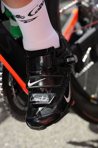 Mark Cavendish's shoe, British road race national championships 2011