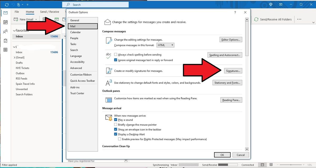 How to change signature in Outlook Laptop Mag