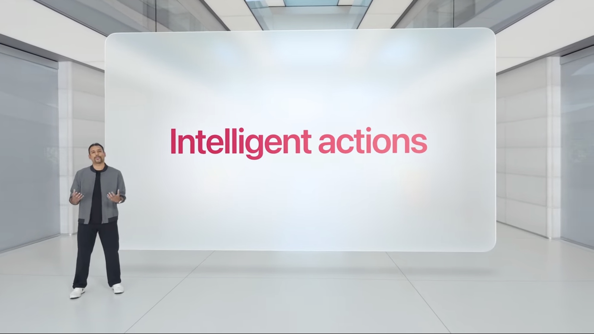 Intelligent actions for Shortcuts
