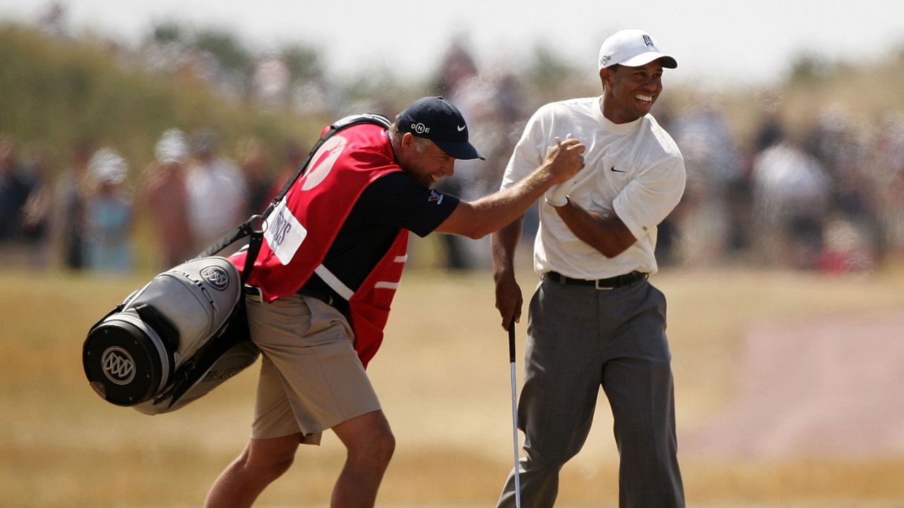 Tiger Woods at Hoylake, 2006