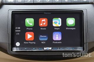 Apple CarPlay's home screen. Credit: Jeremy Lips/Tom's Guide