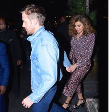 Ryan Gosling and Eva Mendes leave the SNL after-party together 