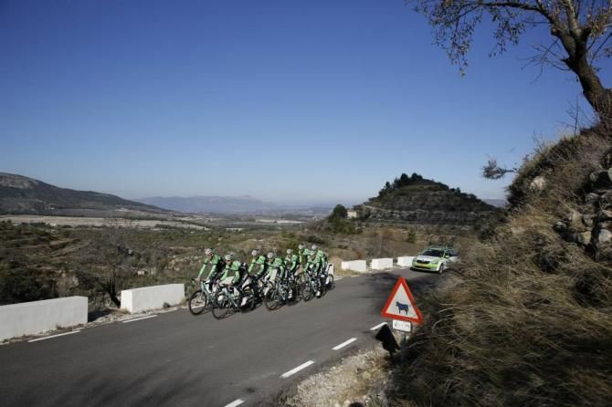 The Belkin squad made use of the warm climate for their December training camp