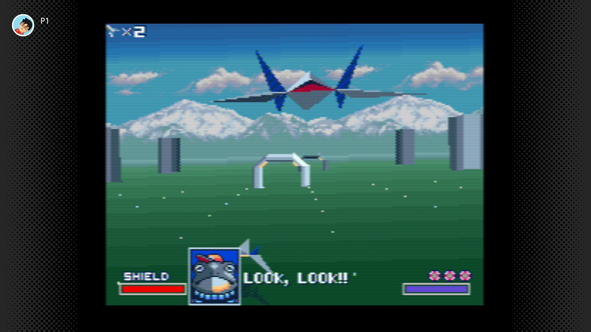 Starfox retro game art and screens