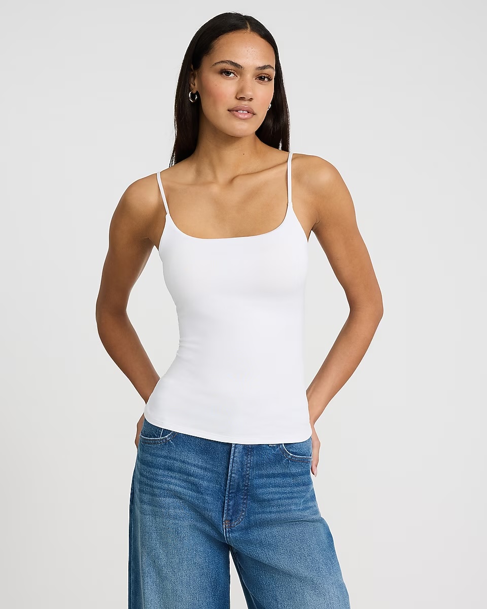 express, The New Modern Length Supersoft Bra Cami With Cups