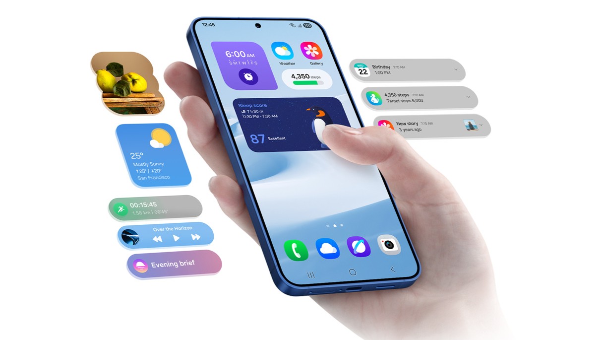 Samsung Galaxy AI features on Samsung Galaxy S25