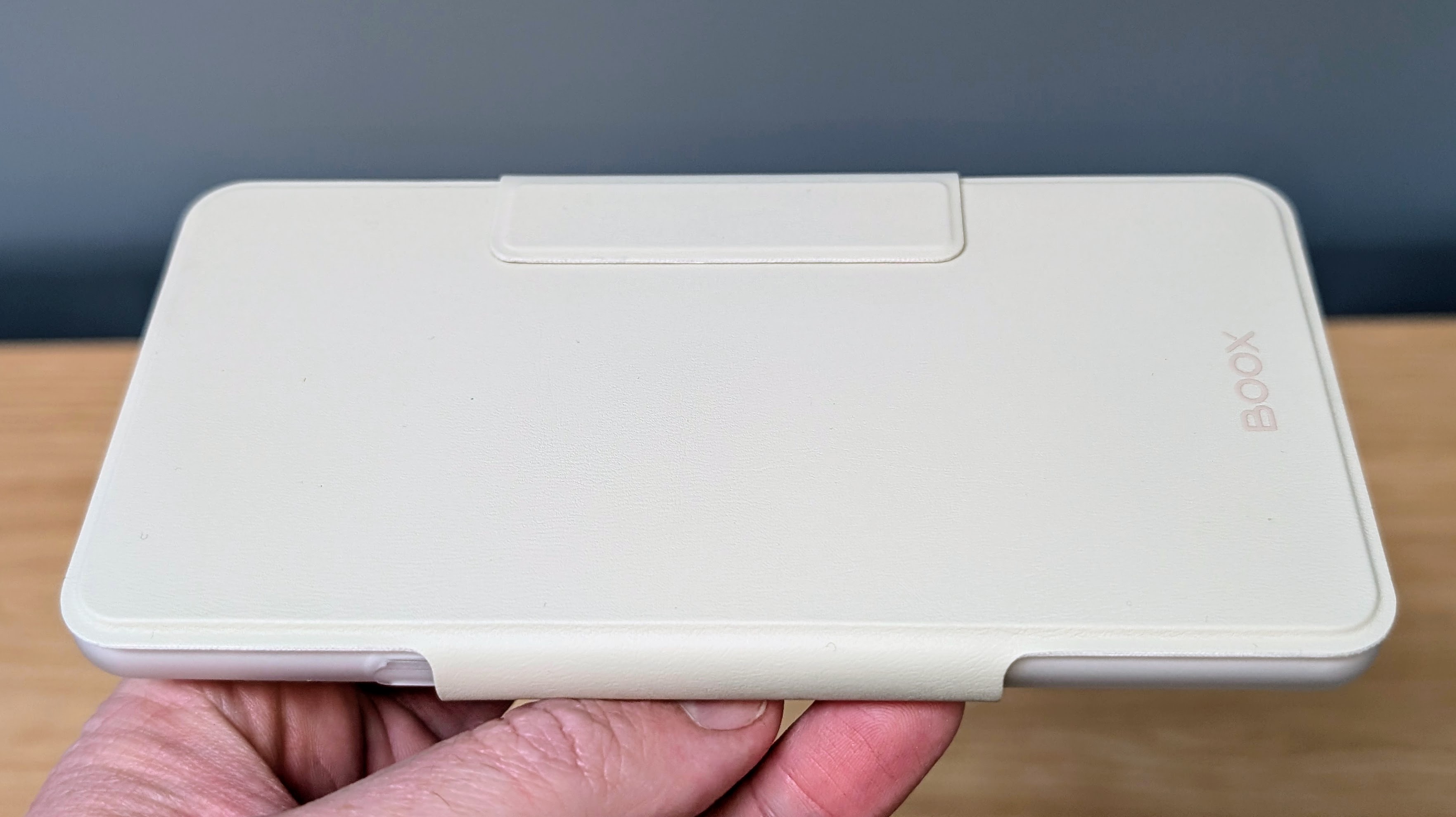 Boox Palma 2 Pro in a closed flip case
