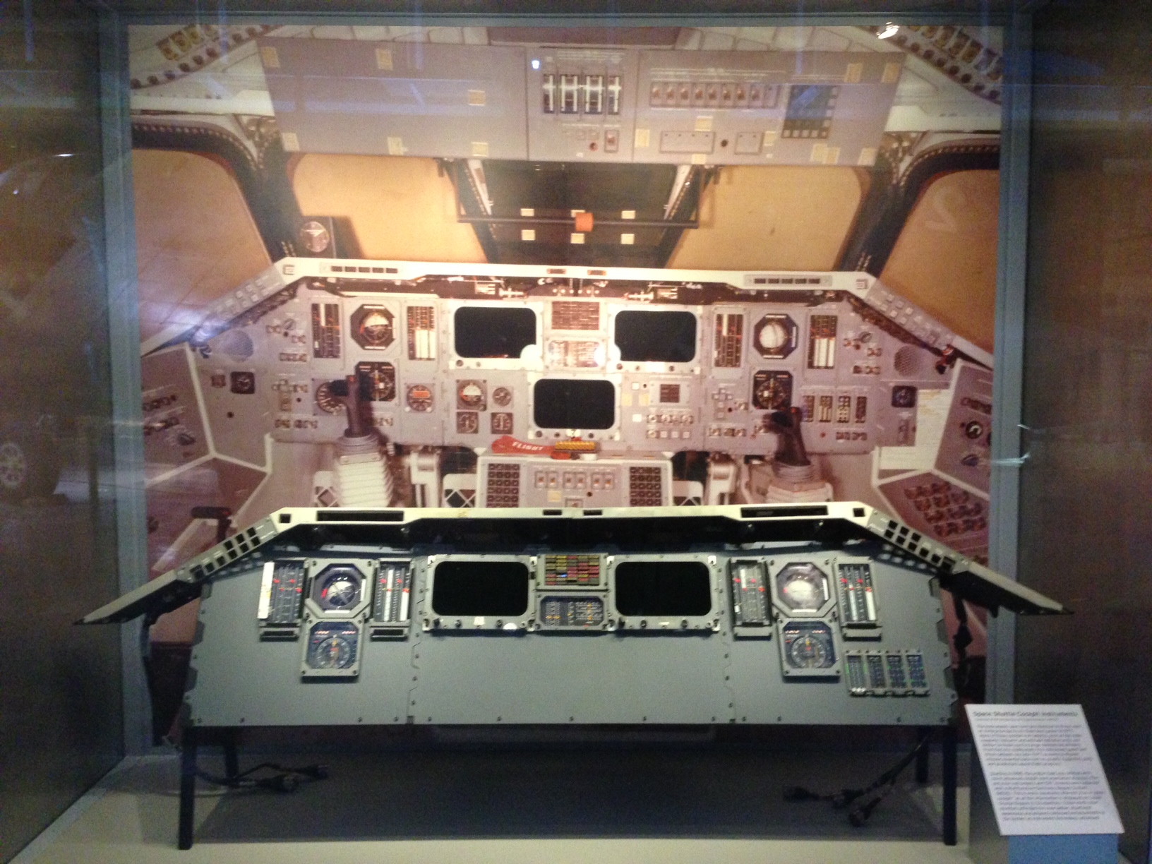nasa shuttle enterprise interior