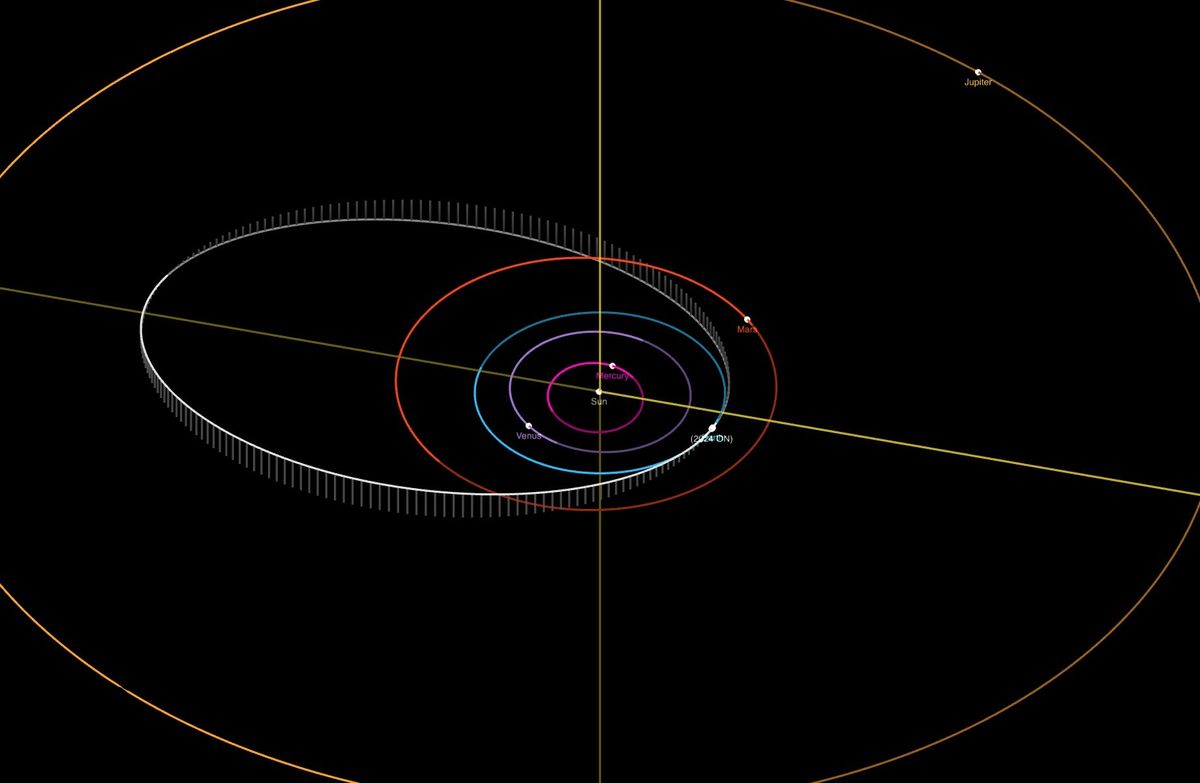 ‘Potentially hazardous’ asteroid the size of a blue whale to skim past Earth on Tuesday