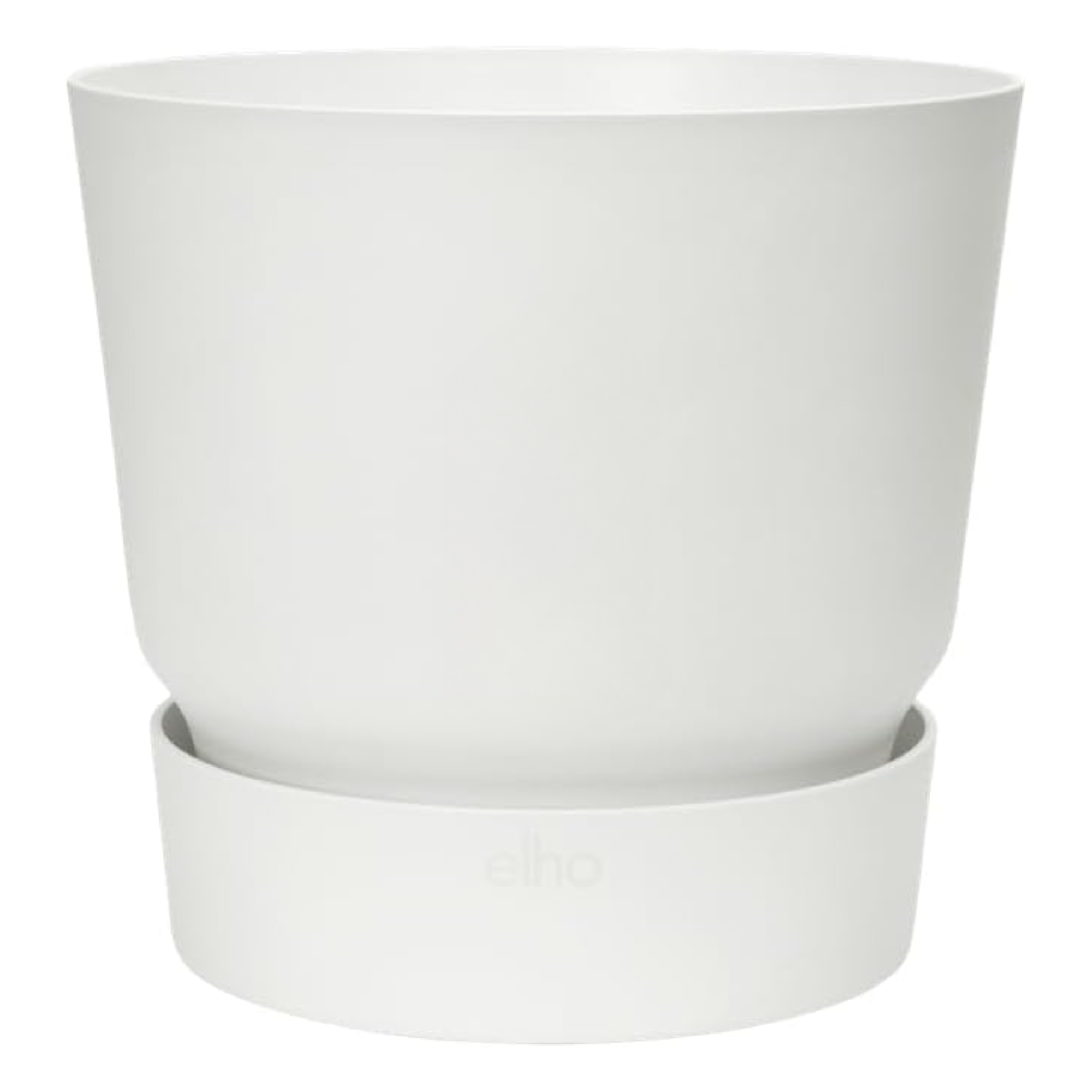 Elho recycled plastic plant pot with reservoir