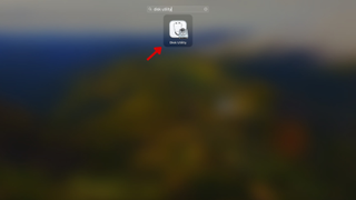 A screenshot of the Disk Utility app icon on macOS. 