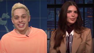 Pete Davidson and Emily Ratajkowski