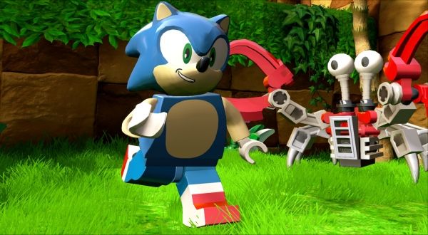 Here's a closer look at Sonic the Hedgehog in LEGO Dimensions