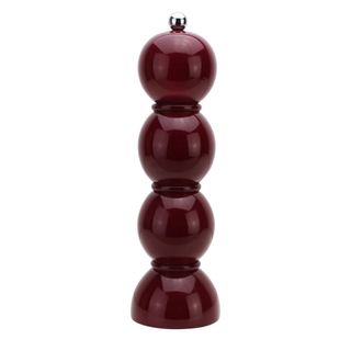 Addison Ross Deep Cherry Red Bobbin Salt or Pepper Mill