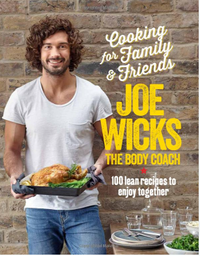 7. Joe Wicks' Cooking for family and friends
RRP: £18
Joe Wicks includes over 100 recipes, with mouthwatering titles like roast chicken with celeriac mash and bacon greens, BBQ ribs with dirty corn, and tandoori chicken thighs with chapattis. The flavoursome dishes will all help to fuel your workout – and burn fat.
The best cookbook to choose if you’re cooking on a larger scale, whether for your own family or guests.