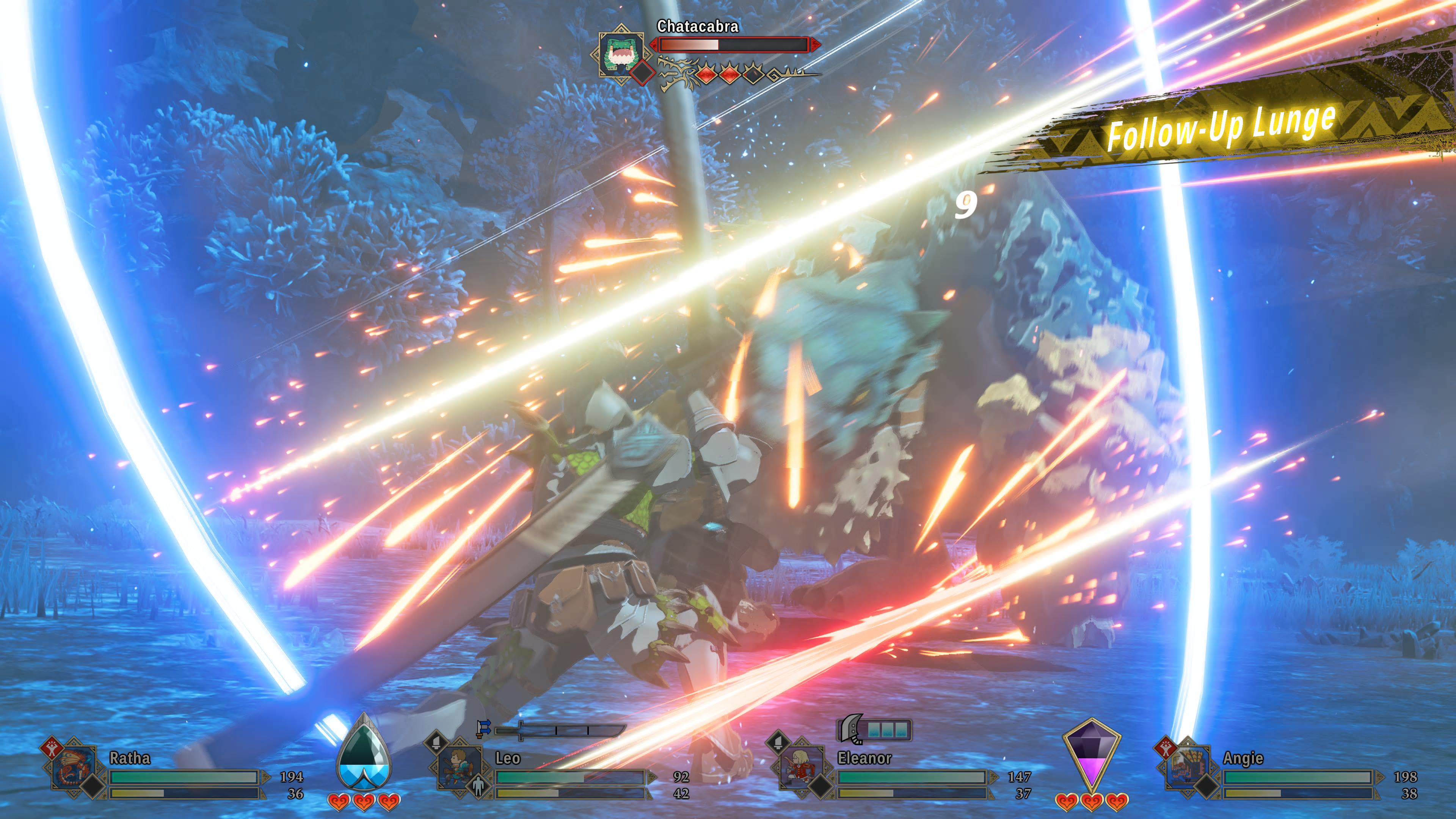 Monster Hunter 3 screens, colourful anime style game images