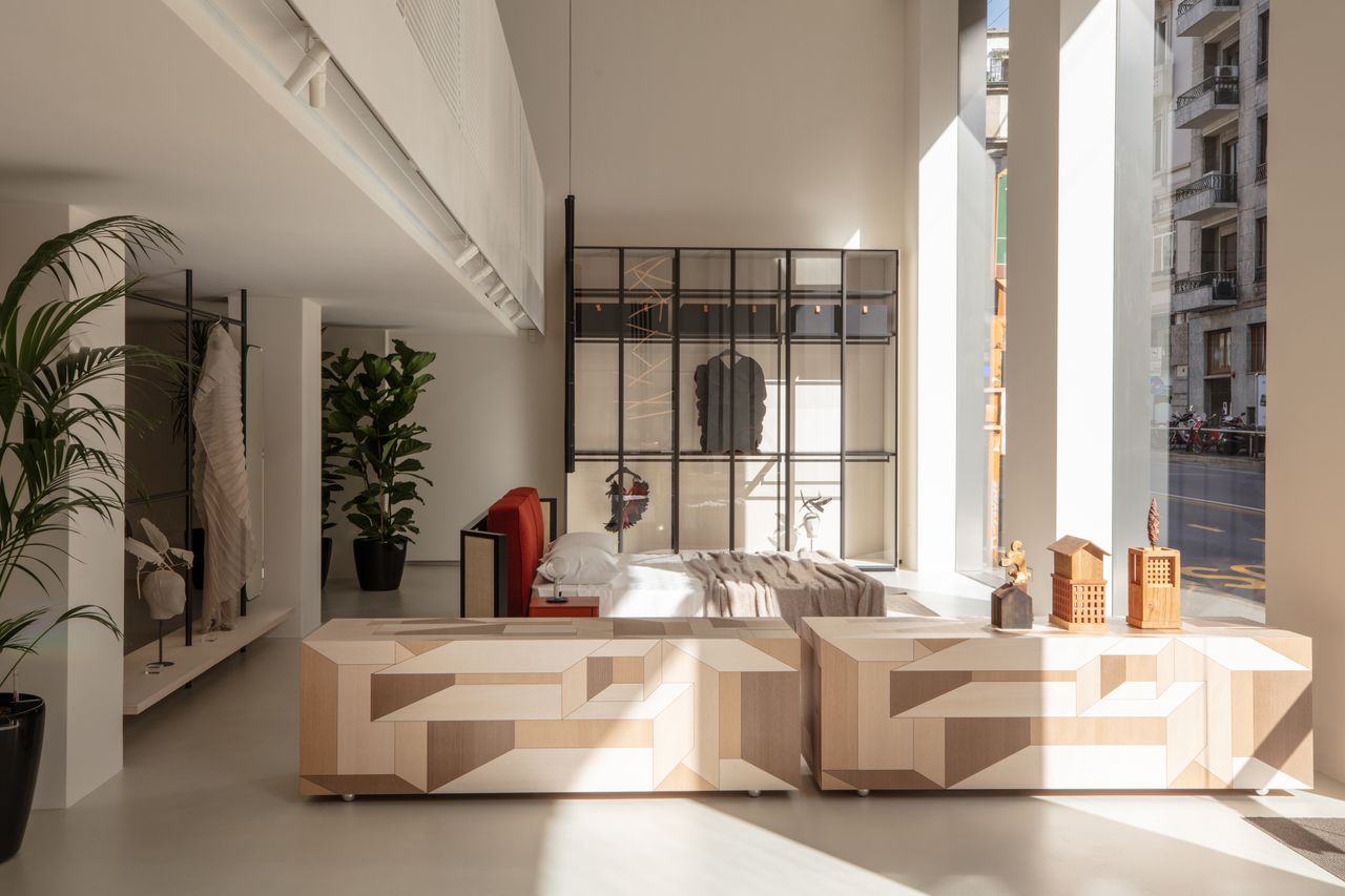 Porro showroom in Milan