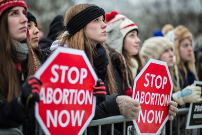Anti-abortion protest in Washington, D.C.