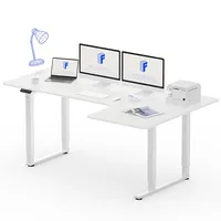 FlexiSpot  L Shape 4 Legs Electric Standing Desk