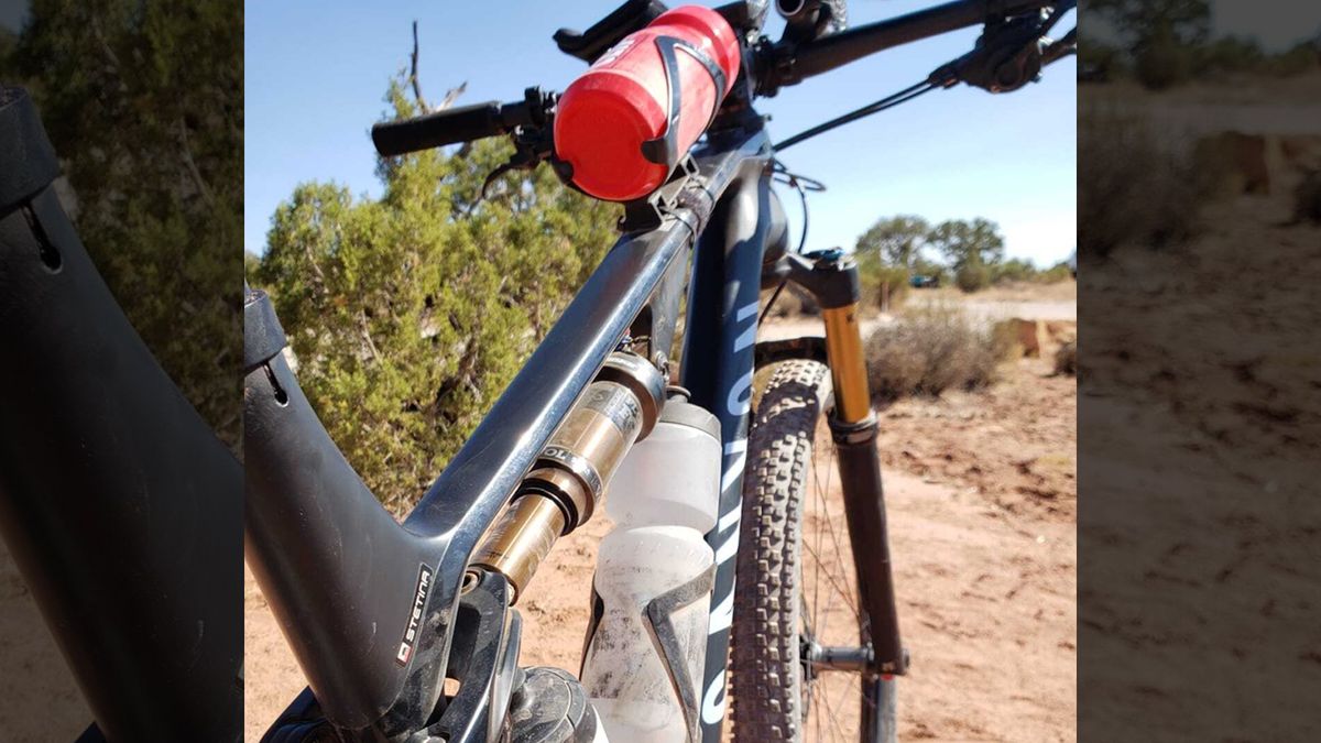 Peter Stetina's Canyon Lux full-suspension 29er