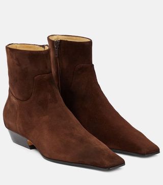 Marfa Suede Chelsea Boots