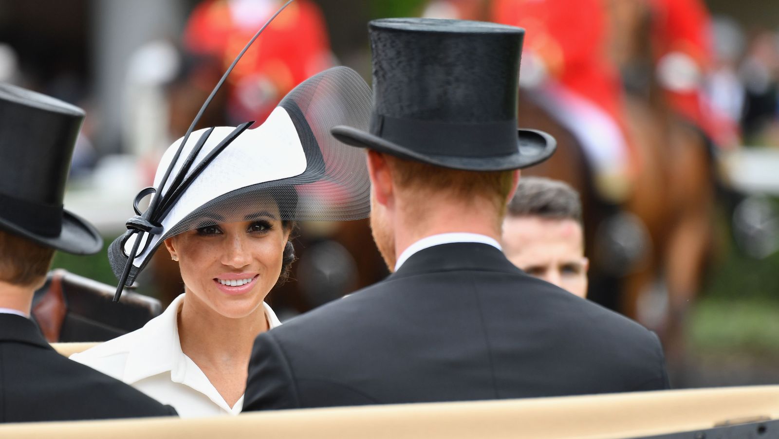 Meghan Markle And Prince Harry Attend Royal Ascot Photos Marie