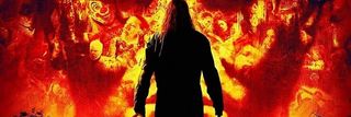 Halloween (2007) Michael Myers stands in silhouette