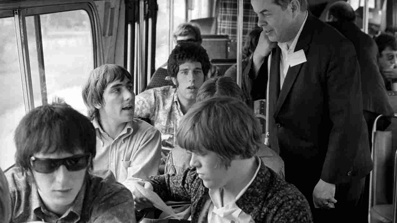 The Who&amp;rsquo;s John Entwhistle and Keith Moon with Herman&amp;rsquo;s Hermits singer Peter Noone (right) in August 1967