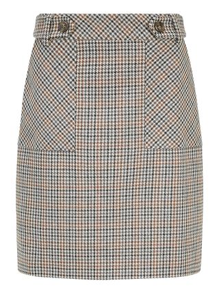 Multi coloured check skirt, £18, Tu at Sainsburys