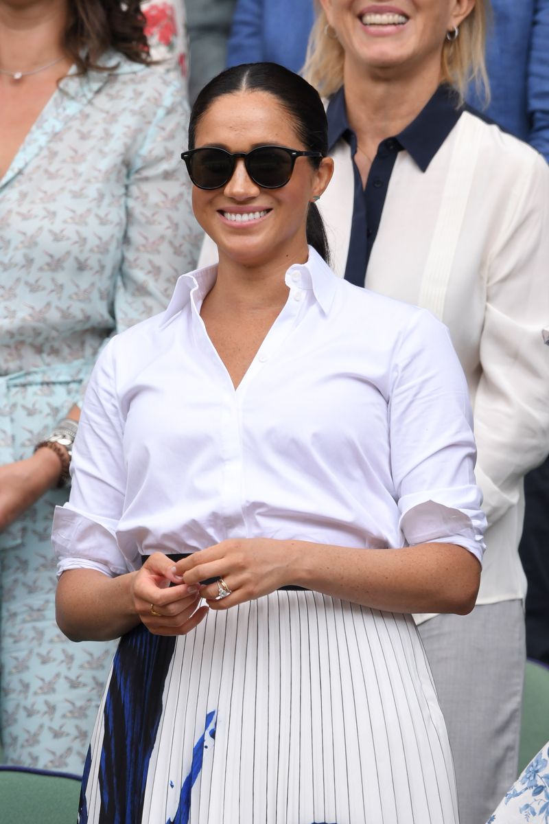 Celebrities Attend Wimbledon 2019