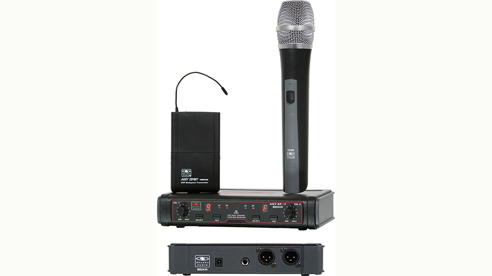 Galaxy Audio Releases EDX Series Wireless Mic System